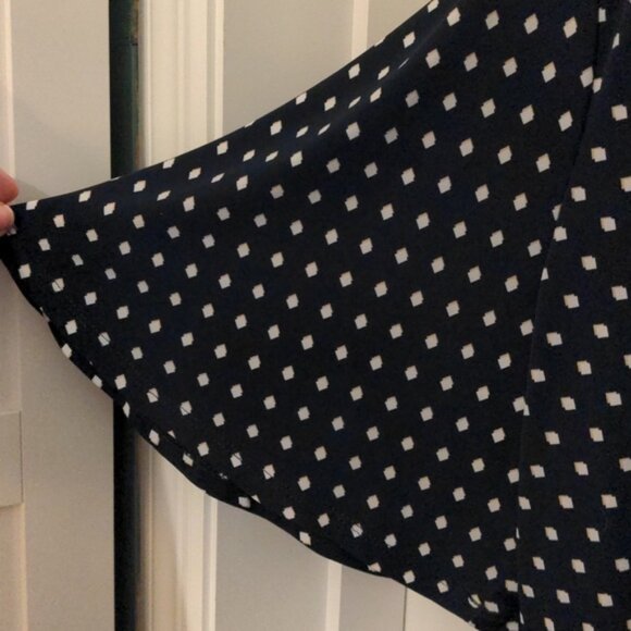 NWT Liz Claiborne XXL Polka Dot 2-Pack Faux Wrap Blouse Bundle - Picture 7 of 12